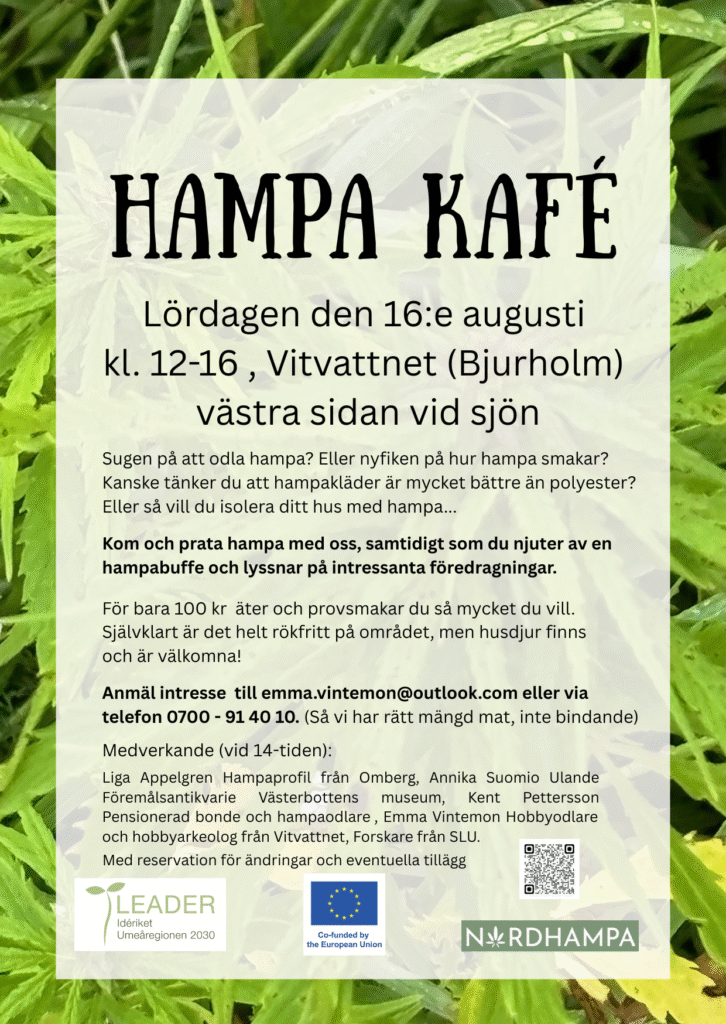 Information om hampakafé